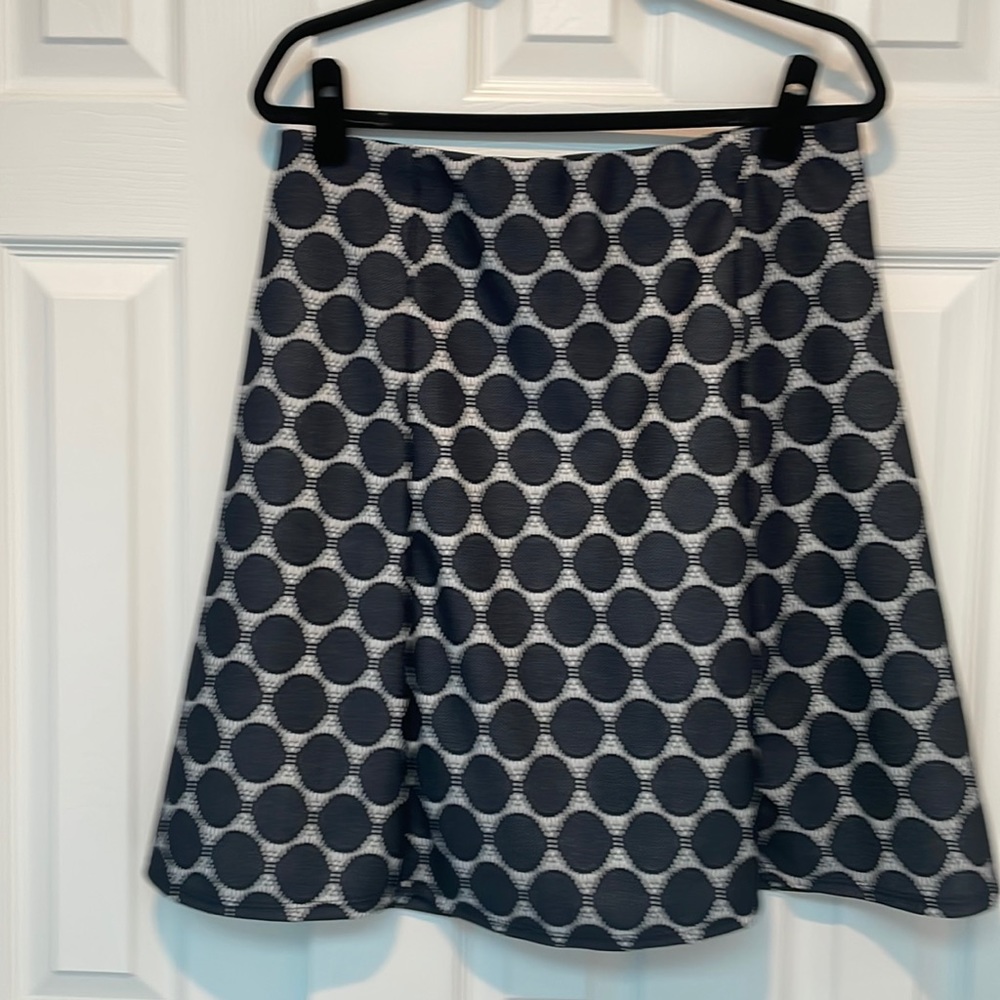 Renee C Navy Skirt
